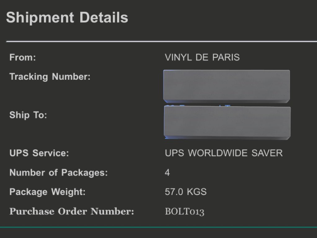 brainorchestra_'s tweet image. JET FORCE ORCHESTRA VINYL LANDING TOMORROW 🛩️🛩️🛩️ SHIPPING STARTS THURSDAY 📦📦📦
Tracking numbers will be sent out in the next few hours ⏳⏳⏳