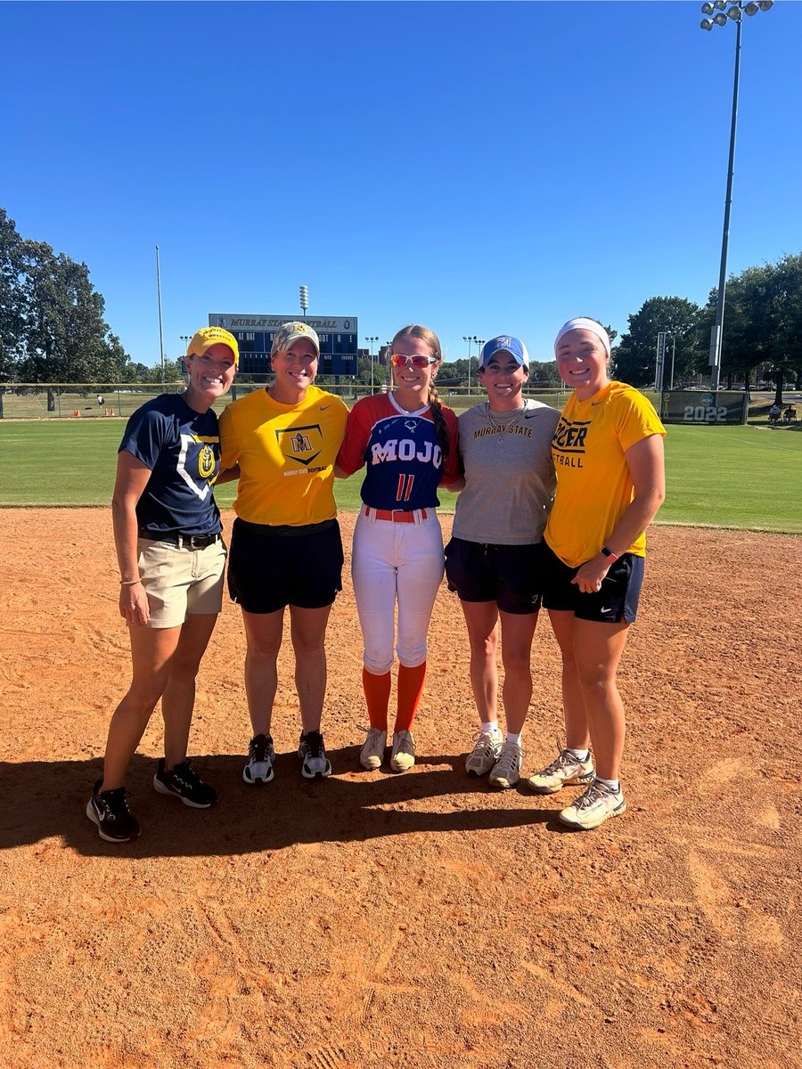 Thank you so much <a href="/RacersSoftball/">Murray State Softball</a> <a href="/CoachGill_MSU/">Ashley Gilland</a> and Coach Amundson for such an amazing camp! I learned so much that I can’t wait to take into this next season.<a href="/TNMojo07/">Mojo Bruce Lewis</a> <a href="/CoachBruceMojo/">Bruce Lewis</a>