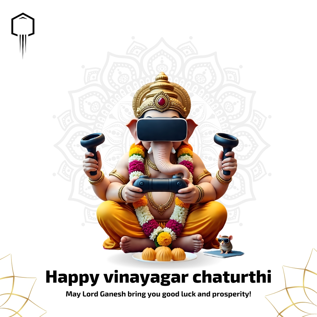 TechmaxIq's tweet image. Celebrating the spirit of new beginnings and prosperity this Vinayagar Chaturthi. May Lord Ganesha guide us towards success and harmony.
#GaneshaChaturthi #VRCommunity #creativity #VinayagarChaturthi #GaneshChaturthi #NewBeginnings #Prosperity #Success #Innovation