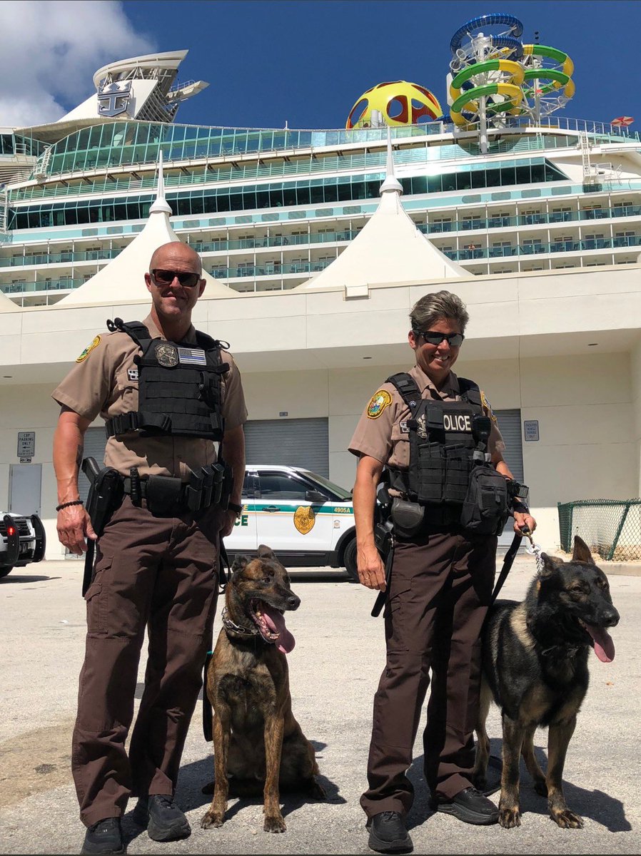 It’s #NationalDogDay! 🐶 🐾
 
Today we celebrate the hardworking and loyal K-9 officers who keep our #PortMiami safe every single day.