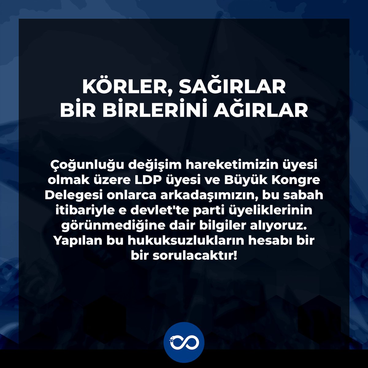 HUKUKSUZLUĞU NORMALLEŞTİRME!