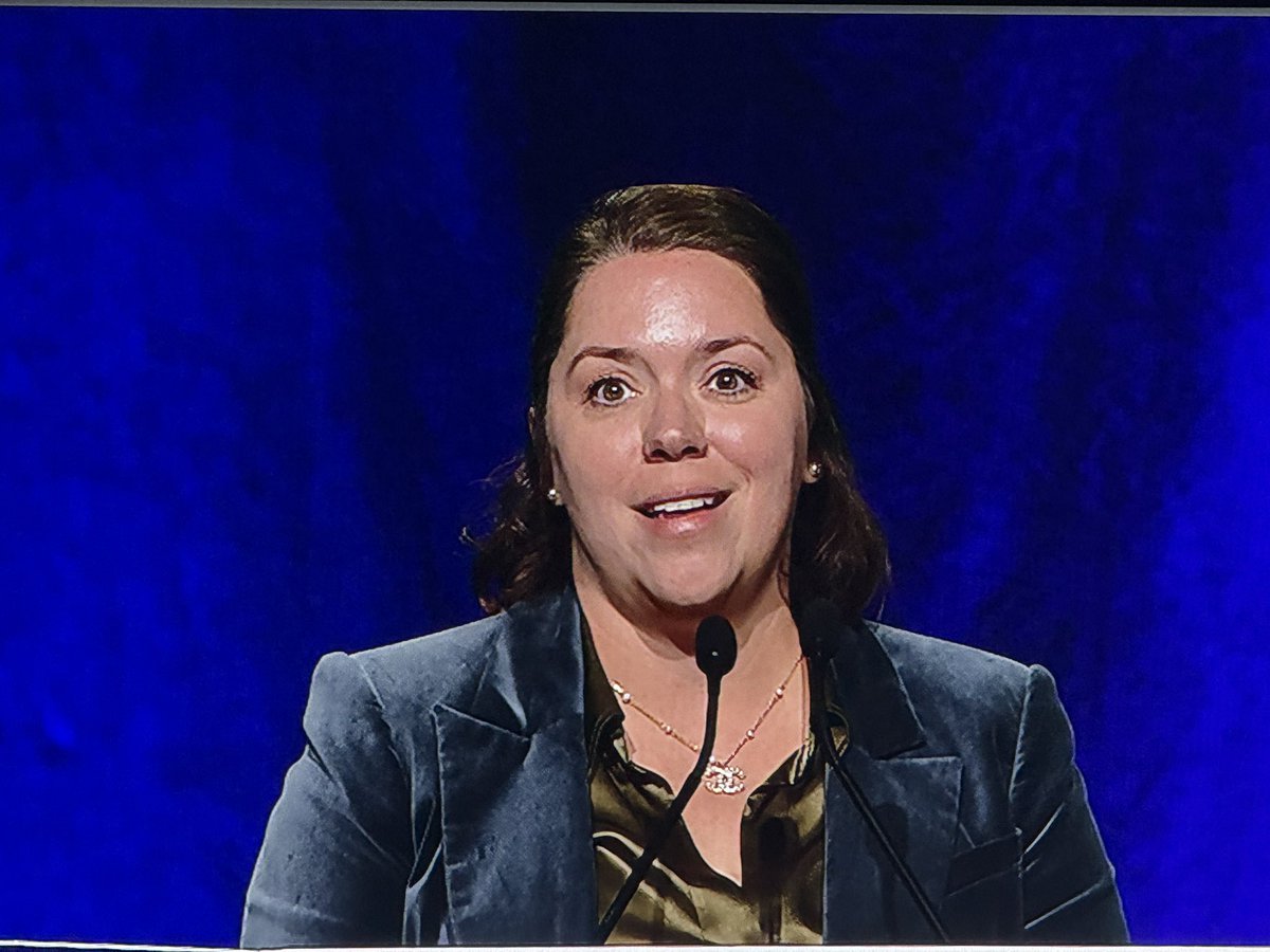 Natalie gives Day One, closing remarks.  Don’t miss out on the Command Bus Rally happening daily!  Looking forward to meeting everyone at the Exhibitor Social this evening! #NHSC2025