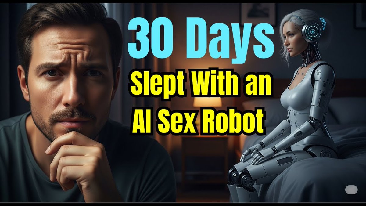 I Slept With an AI Sex Robot for 30 Days – Here's What Happened | AI Story. youtube.com/watch?v=78-bGy…