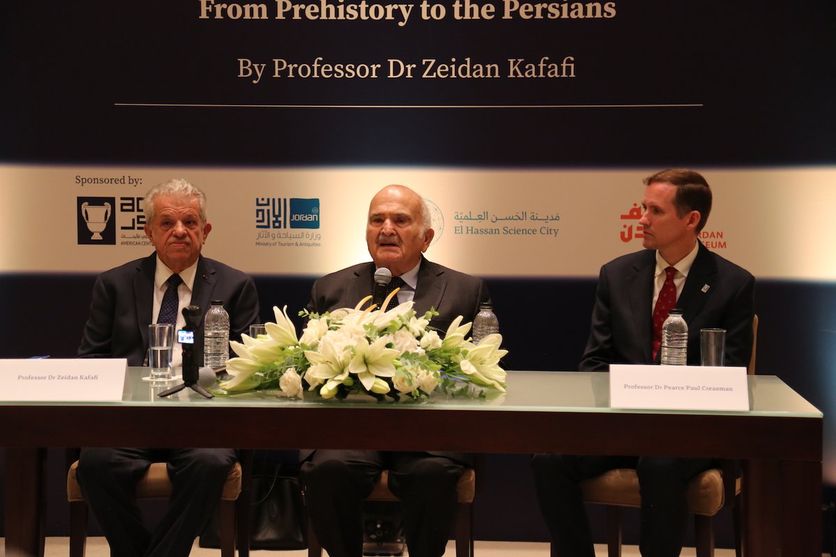 "The Story of the Land of Jordan Between Prehistoric Times to the Persian Age", launch of the new book of Archeologist Zeidan Kafafi, sponsored by HRH Prince el Hassan bin Talal. #archeology #Jordan 
riifs.org/en/hrh-prince-…