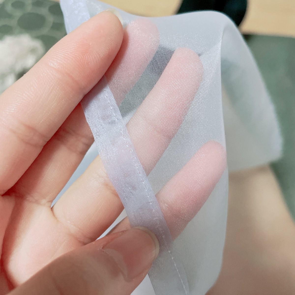 半紙最強👏
あと、透明のミシン糸も最高