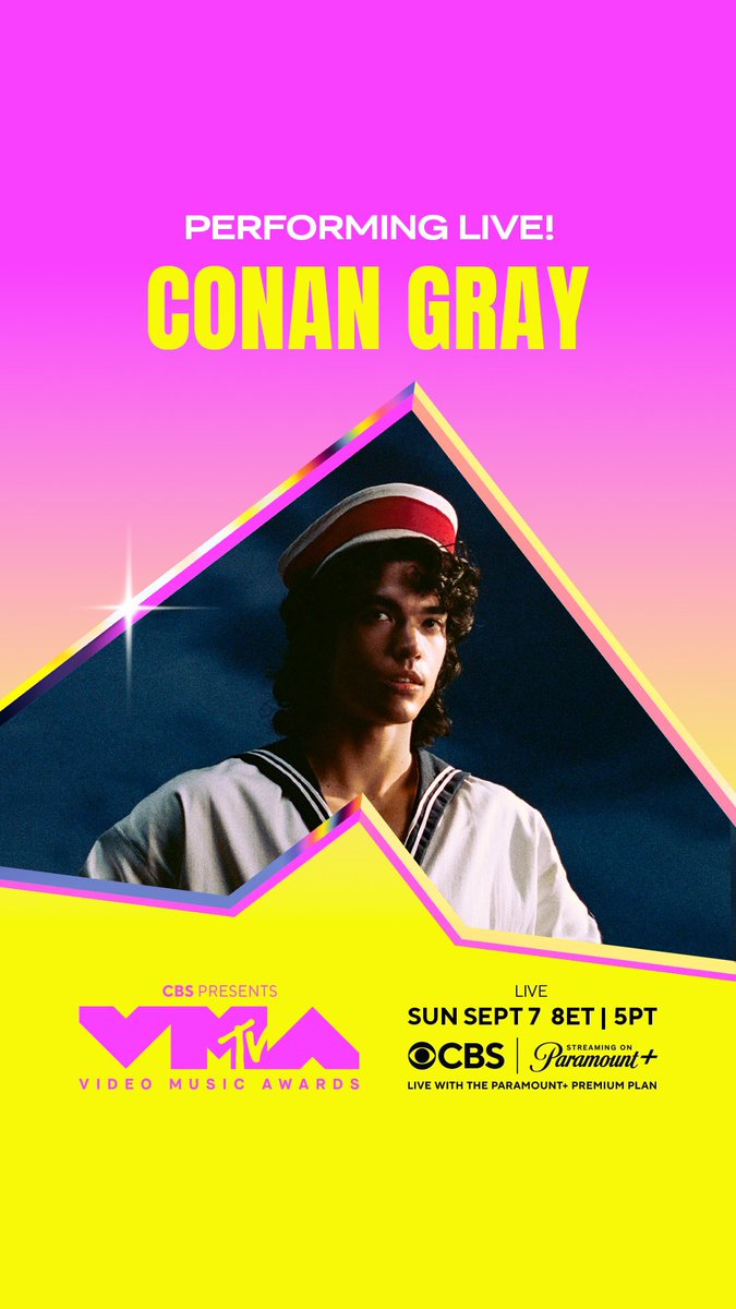 coneworld ✪ (@coneworldhq) on Twitter photo coneheads!! conan is performing at the #VMAs ⚓️ tune in to this year’s <a href="/vmas/">Video Music Awards</a> on september 7 on @cbs and <a href="/paramountplus/">Paramount+</a> coneheads!! conan is performing at the #VMAs ⚓️ tune in to this year’s <a href="/vmas/">Video Music Awards</a> on september 7 on @cbs and <a href="/paramountplus/">Paramount+</a>