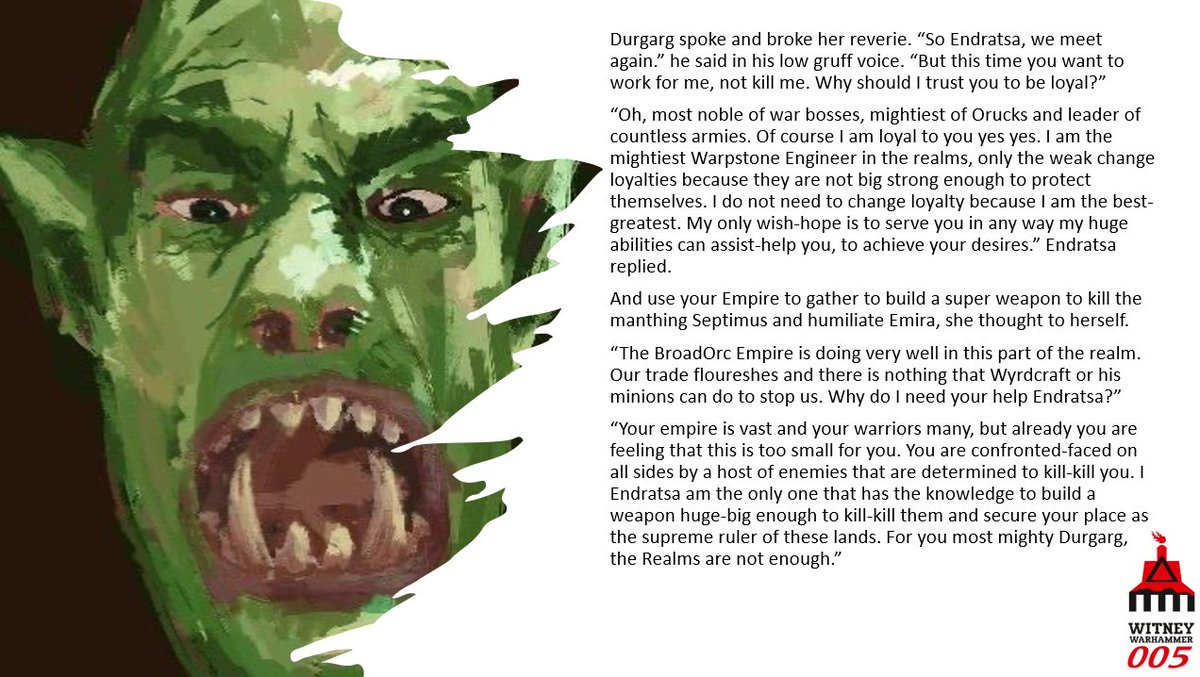 On High Magisters Secret Service Lore
Episode 7

Stroking a Maw-Grunta Piglet

WW005