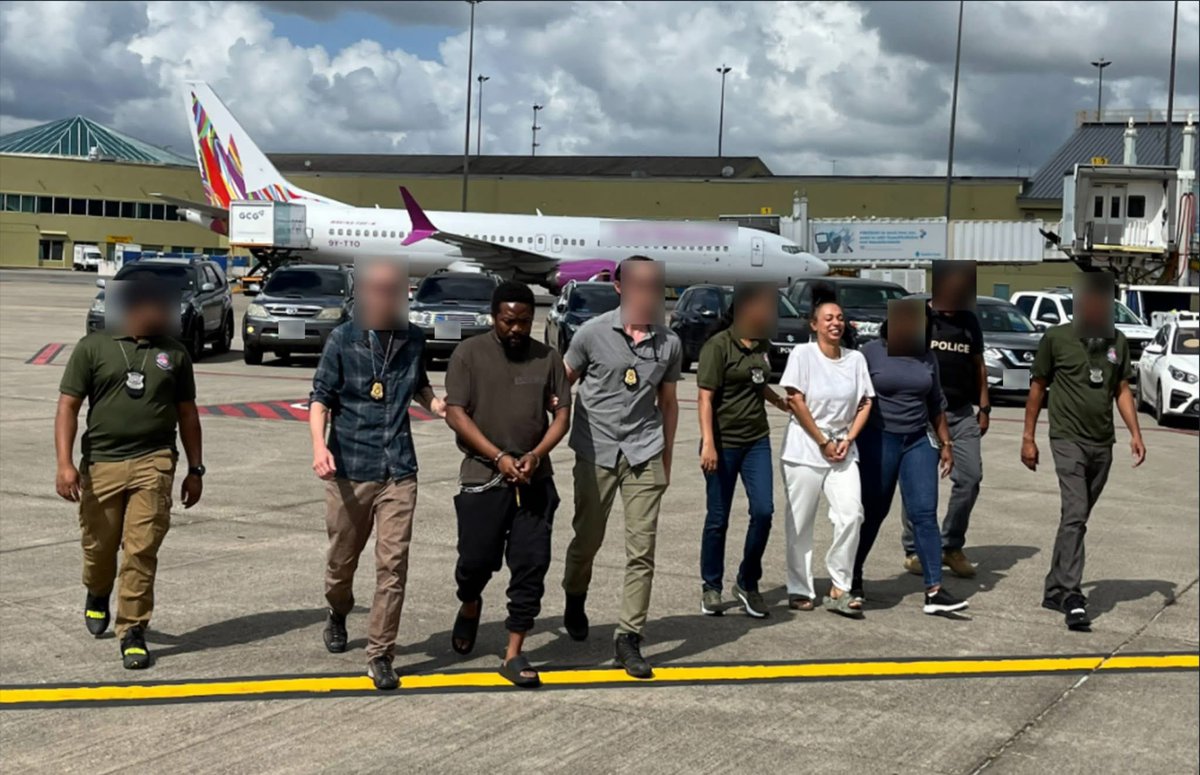 On August 22, 2025, Tevin Williams and Zakiya Williams were deported and returned from Trinidad and Tobago to the United States to face federal charges for drug trafficking and failure to appear in court.  Special agents from the U.S. Diplomatic Security Service (DSS) and United