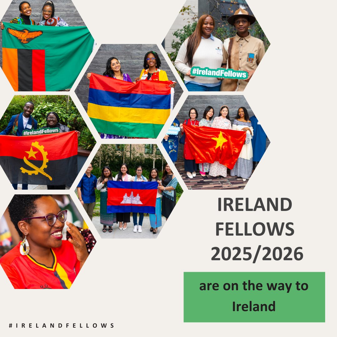 We can’t wait to welcome our Ireland Fellows 25/26 !

#irishaid #IrelandFellows
