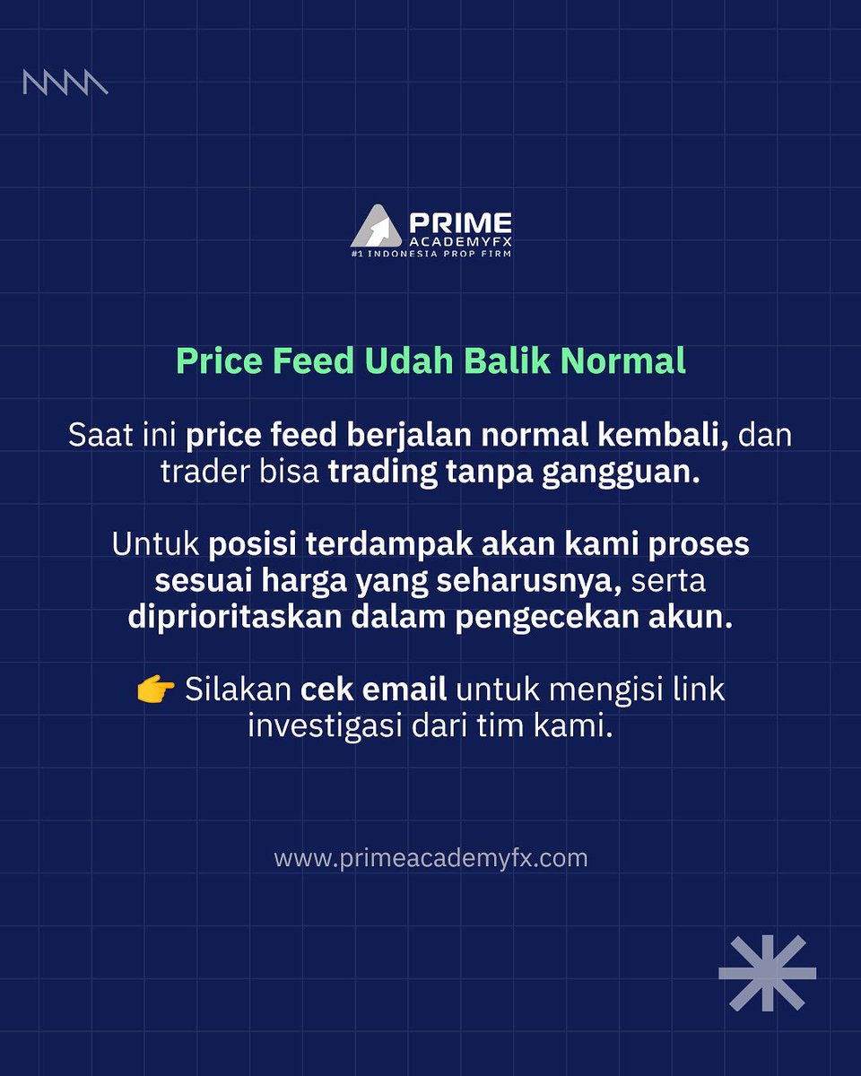 Kami pastikan pengalaman trading kamu tetap lancar dan adil, setiap saat.