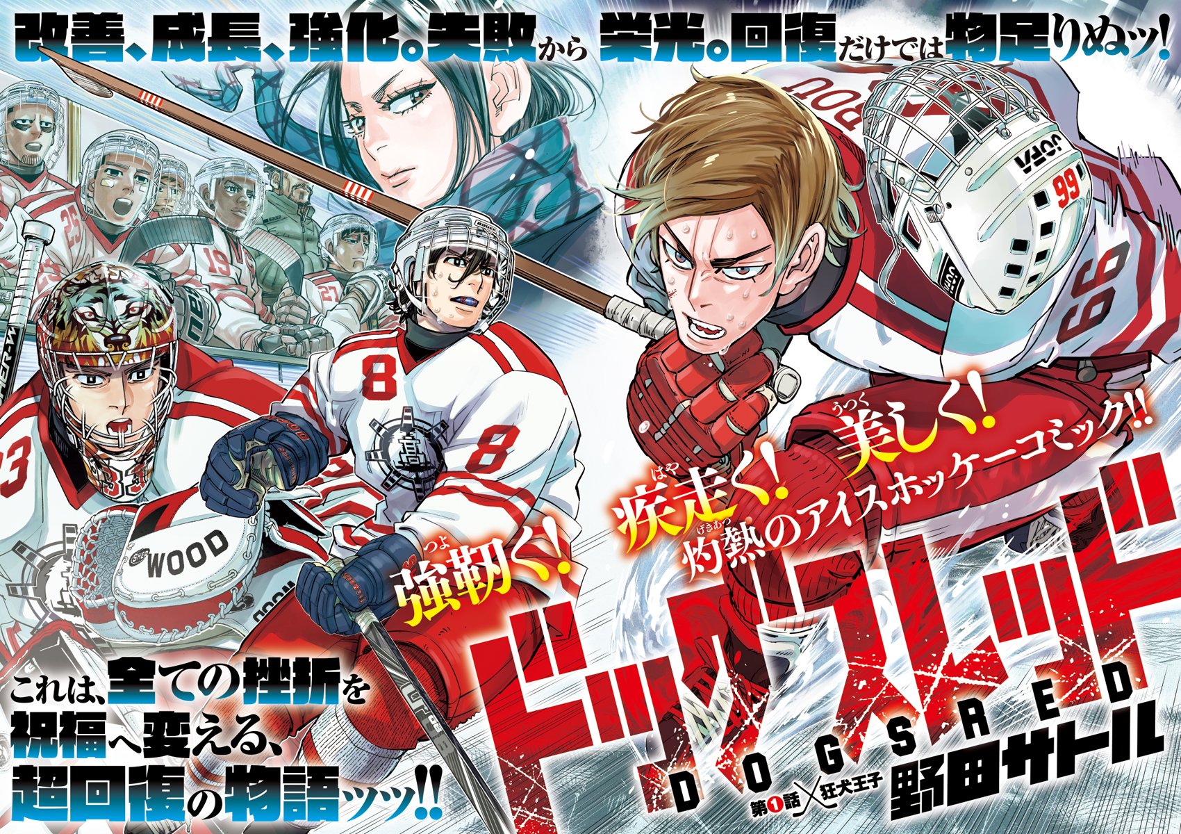 野田サトル作品公式『ドッグスレッド』『ゴールデンカムイ』 on