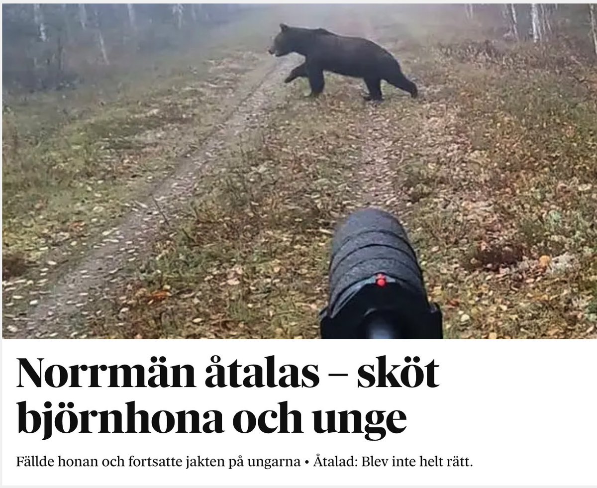 Är det så att jaktbrott är det enda brott där man går ut med nationalitet på den misstänkte?