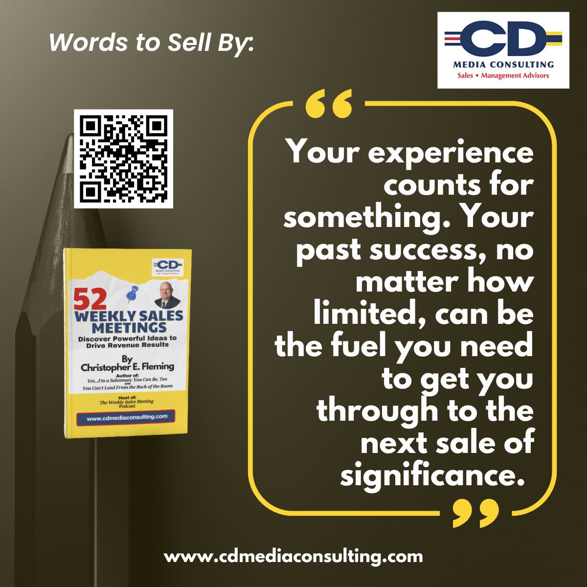 cf7246's tweet photo. Your experience, not matter how extensive or limited can be your fuel for the next sale. Get this insight and more inside 52 Weekly Sales Meetings. https://t.co/l9NsXjYcTT
#SalesIntegrity #B2BSales #SalesLeadership #SalesTraining #MediaSales #OutsideSales #SalesEthics https://t.co/ccmF6kEUCT