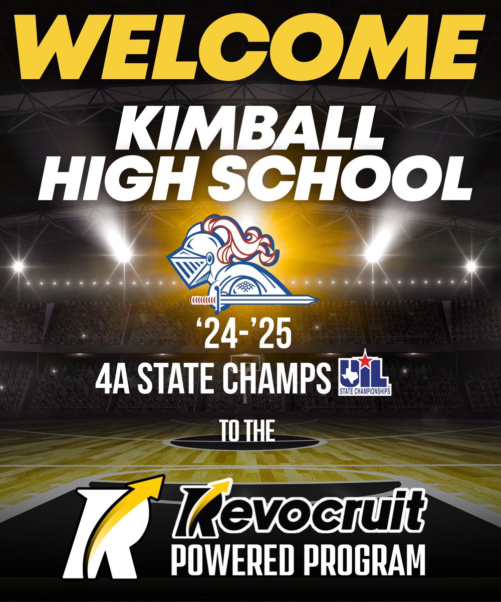 🚨 Revocruit Powered Program Alert

We’re excited to welcome Justin F. Kimball High School Boys Basketball to the Revocruit family as an official Powered Program.

🗣️ “The Kimball Basketball Program is excited to partner with Revocruit! This partnership gives our student athletes