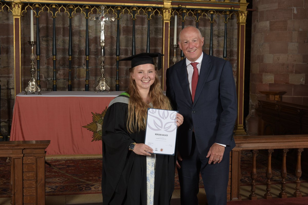 BendlesLLP's tweet photo. Congratulations to Morgana Walker who has won the Bendles Dissertation Award from @CumbriaUni 🎊🏆The prize is awarded by the University to the overall best performing student in respect of their dissertation module. https://t.co/y9tVzNlsN4