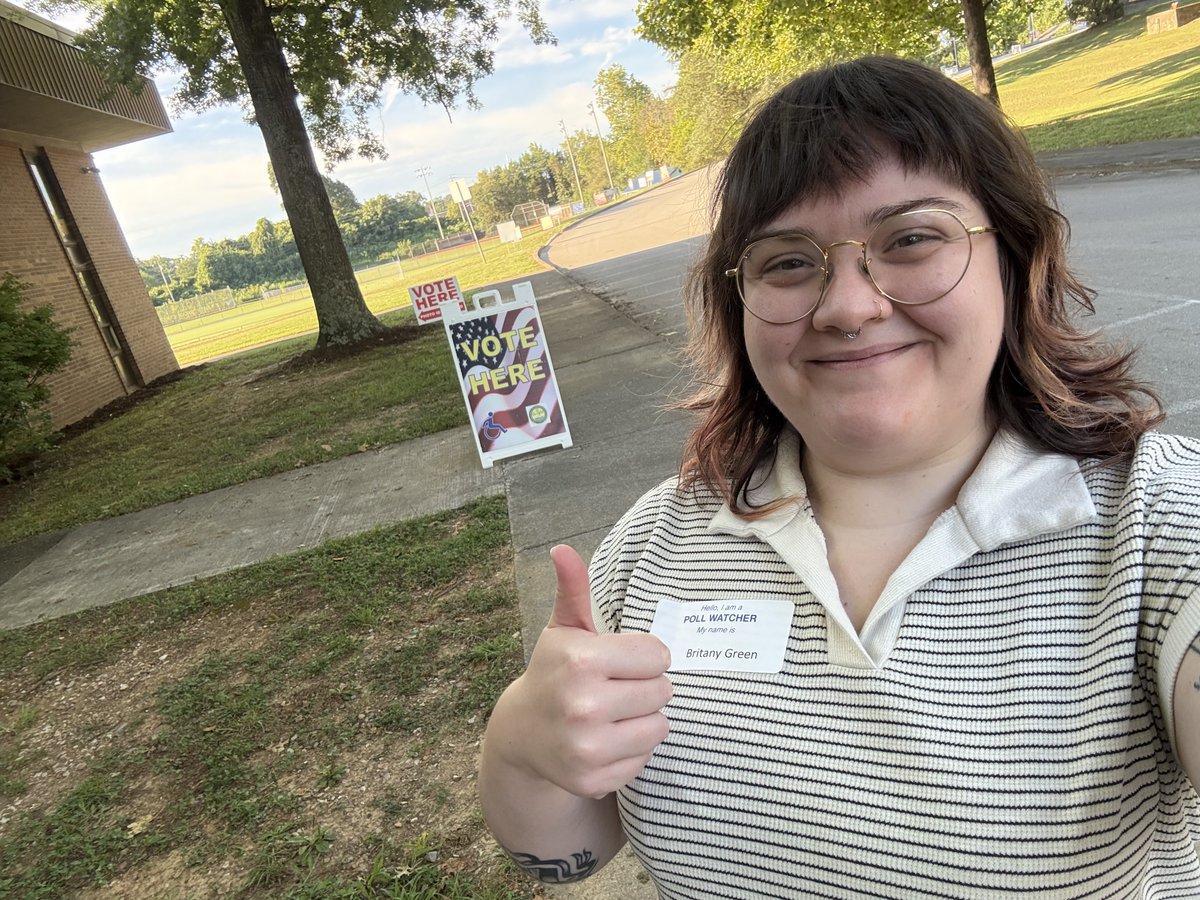 Good morning, Knoxville! It’s Election Day – your chance to shape the future of our city!

📍Polls are open until 8:00 PM ET –  City Council is on the ballot. 

Our poll observers are out ensuring a free &amp; fair election.

Find your polling place here: kgis.org/portal/onlinet…