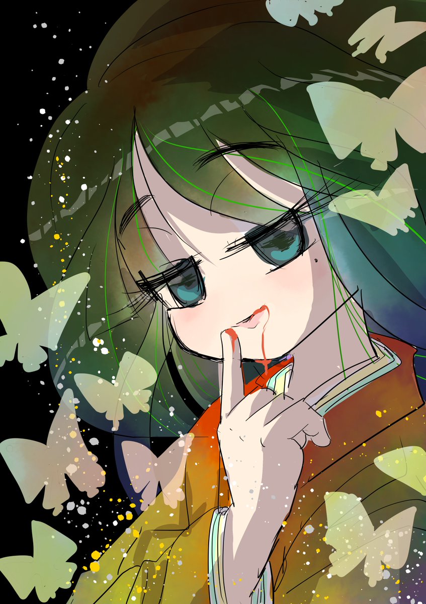 皆様、元気でお過ごしでしょうか？
私は夏バテと夏風邪で4日ほど臥せっておりました～

まだ本調子でないので「落書き30分チャレンジ～」とか思ってたら１時間チャレンジになっちゃった…58分…

#絵描きさんと繋がりたい #絵柄が好みって人にフォローされたい #イラスト好きな人と繋がりたい #落書き