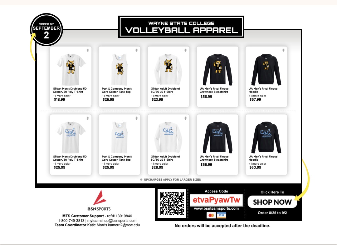 WSC Wildcat Volleyball tweet media