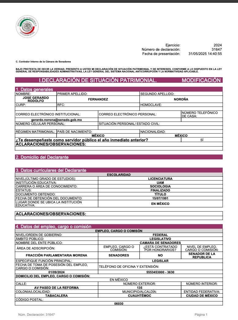 América Rangel (@amerangellorenz) on Twitter photo Pues con la novedad que <a href="/fernandeznorona/">Fernández Noroña</a> se acaba de comprar una casita de 12 millones de pesos.
Para que vean que Morena sí sacó gente de la pobreza. Pues con la novedad que <a href="/fernandeznorona/">Fernández Noroña</a> se acaba de comprar una casita de 12 millones de pesos.
Para que vean que Morena sí sacó gente de la pobreza.
