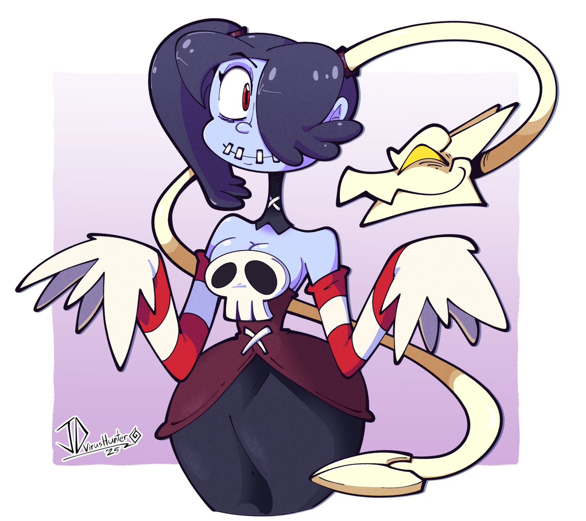 Tally-ho its Squigly!

#Skullgirls