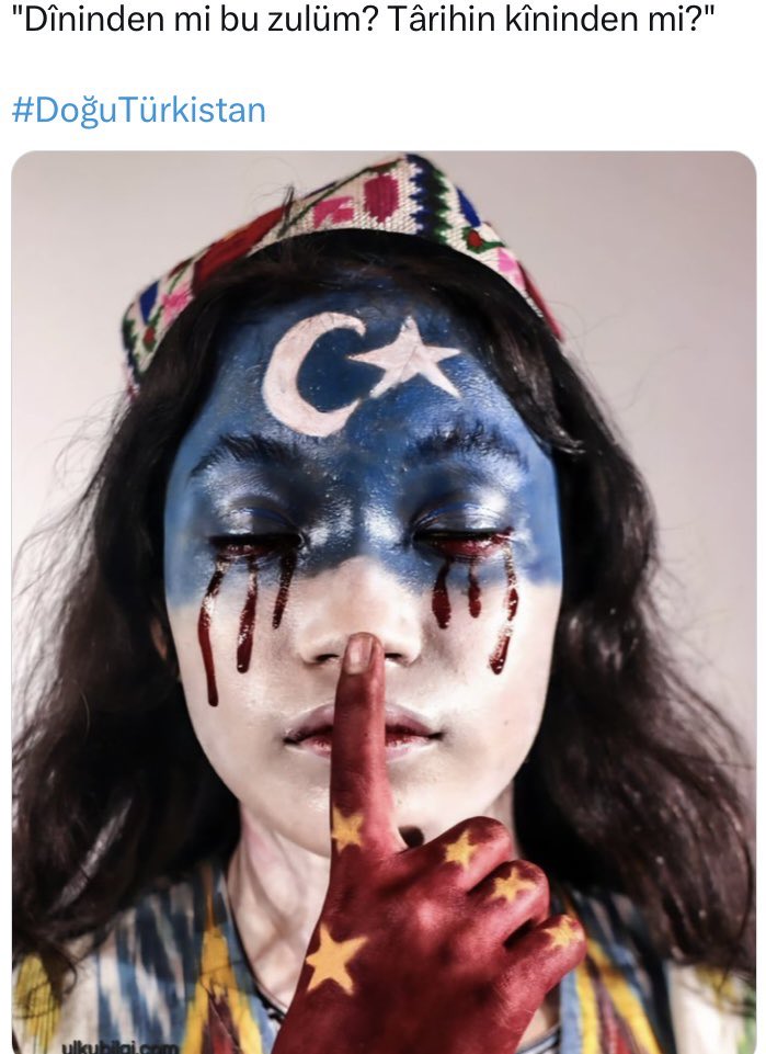 🔴 Doğu Türkistan, Müslüman Türklerin, çiğnenen namusların, yıkılan mescitlerin ve Asimilasyon edilen çocukların hiç mi hatırı yok❗️