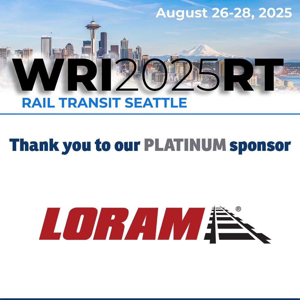 We're excited to be in Seattle for the WRI 2025 Rail Transit conference as a Platinum Sponsor! A lot of great information will be shared during our InfoZone on rail milling so make sure to attend! 

#WRI25 #WRI2025 #RailTransit #Rail #RailIndustry #Innovations