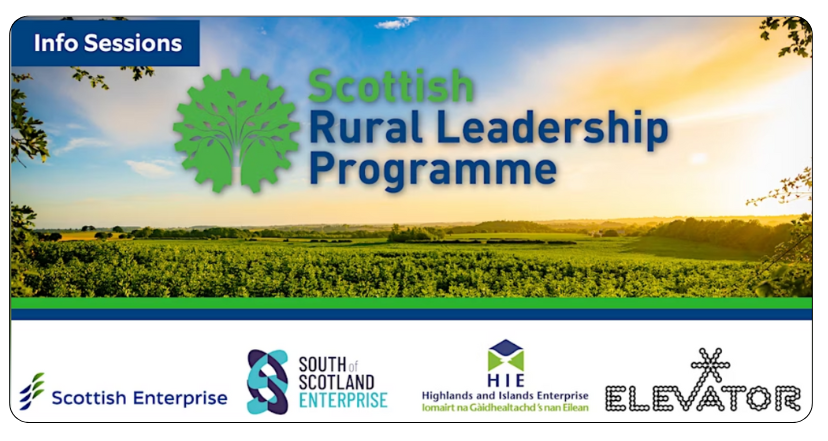 The deadline for applying to the Scottish Rural Leadership Programme is Friday 29th August!
<a href="/ElevatorUK/">Elevator UK</a> are delivering the programme &amp; are able help &amp; provide guidance to applicants who want to be supported through the application process.

Details at: tinyurl.com/3mndvc4b