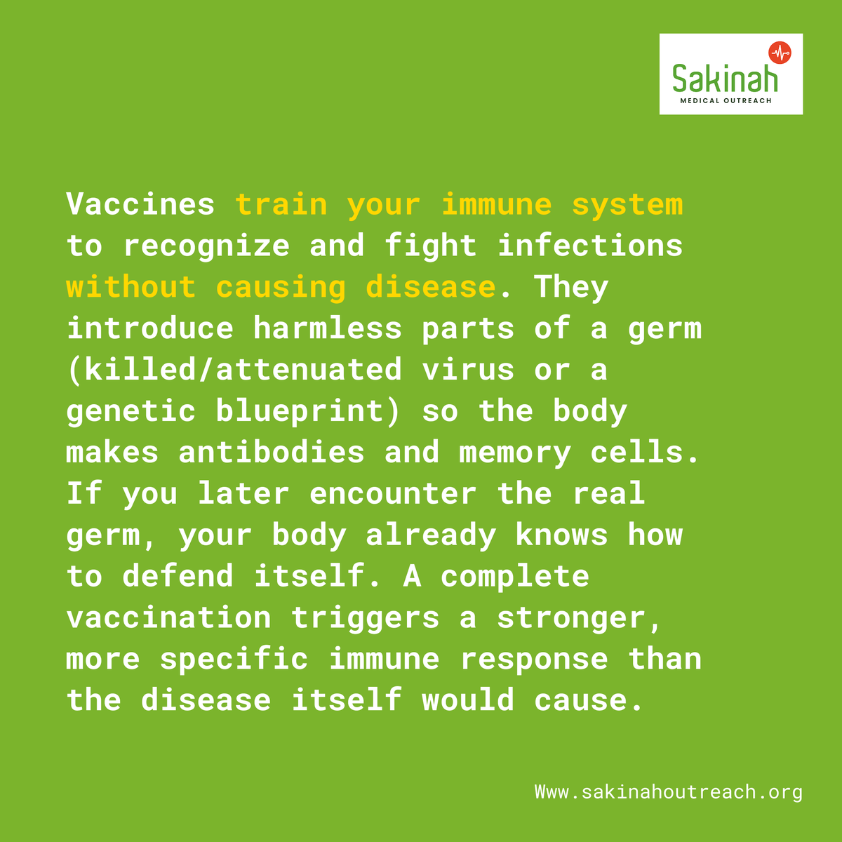 sakinahNGO's tweet photo. Don’t fall for misinformation. Educate yourself, protect your family, and empower your community. Public health is not just the government’s job—it’s our shared responsibility.

#GetVaccinatedNow #VaccineWork https://t.co/u07l5XL2w2