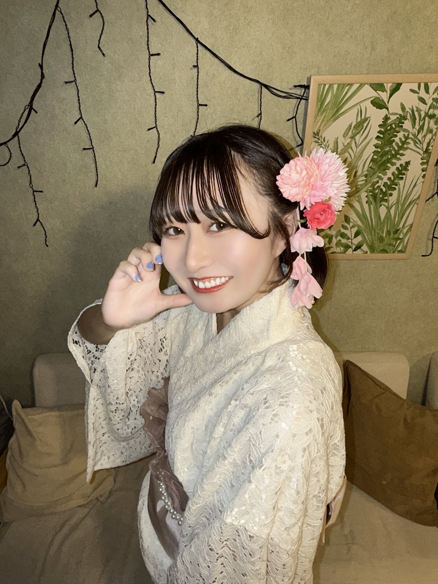 AXIZ WAVE 夏チェキ 浴衣 2枚 あわつまい on X: 