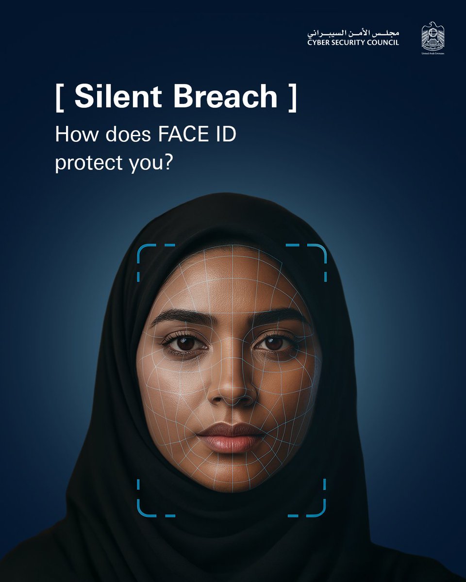 cscgovae's tweet image. Not all threats are visible, but the damage is real. Banking details that fall into the wrong hands can lead to unauthorised transactions and severe financial losses. Protect your data with biometric login and avoid public Wi-Fi networks. 
#CyberSecurityCouncil #CyberPulse…
