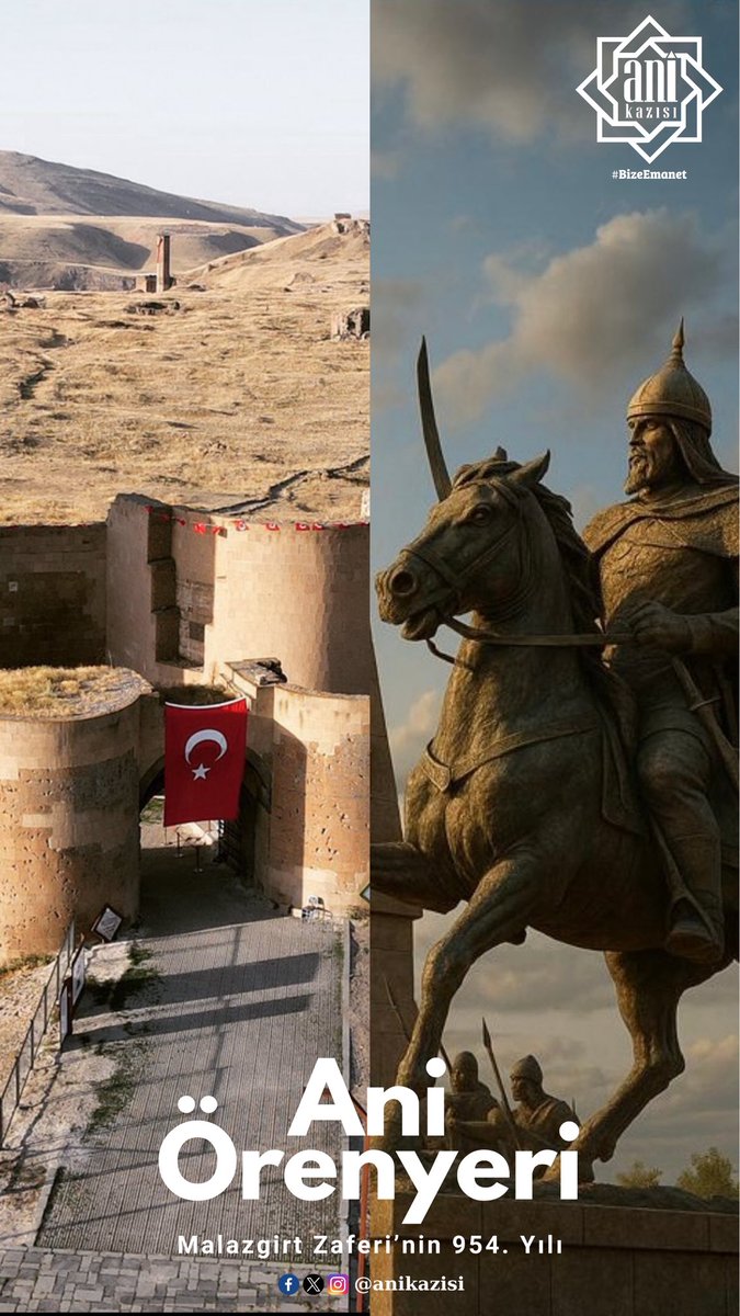 Muhammet Arslan (@drarslanm) on Twitter photo “Anadolu’nun kapısı Ani’den Anadolu’nun tapusu Malazgirt’e selam olsun.”
#AniDemekAnadoluDemek
#BizeEmanet
#16Ağustos1064
#26Ağustos1071
<a href="/RTErdogan/">Recep Tayyip Erdoğan</a> <a href="/MehmetNuriErsoy/">Mehmet Nuri Ersoy</a> <a href="/hasandogan/">Hasan Doğan</a> “Anadolu’nun kapısı Ani’den Anadolu’nun tapusu Malazgirt’e selam olsun.”
#AniDemekAnadoluDemek
#BizeEmanet
#16Ağustos1064
#26Ağustos1071
<a href="/RTErdogan/">Recep Tayyip Erdoğan</a> <a href="/MehmetNuriErsoy/">Mehmet Nuri Ersoy</a> <a href="/hasandogan/">Hasan Doğan</a>