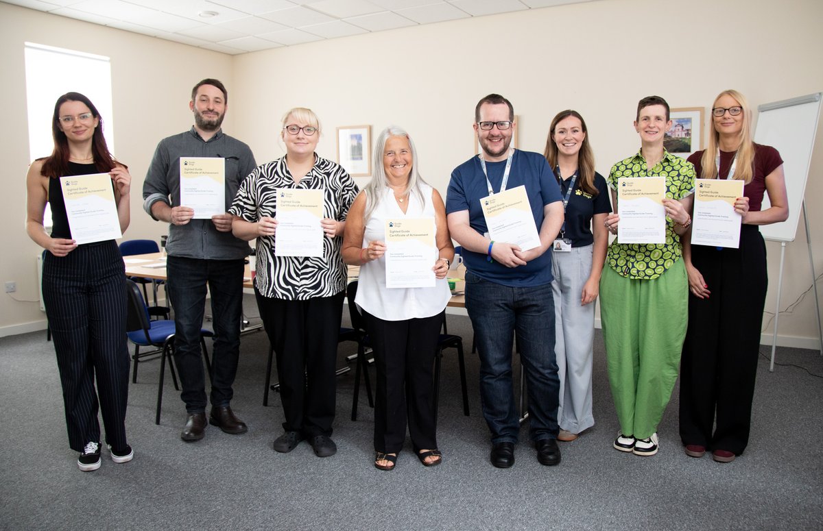 VASLan South Lanarkshire's Third Sector Interface (@va_slan) on Twitter photo A big thank you to <a href="/guidedogsscot/">Guide Dogs Scotland</a> for the Blind Association who delivered community sighted guide training to our team yesterday 🐶
Find out more over on their website: bit.ly/4n5UTfL A big thank you to <a href="/guidedogsscot/">Guide Dogs Scotland</a> for the Blind Association who delivered community sighted guide training to our team yesterday 🐶
Find out more over on their website: bit.ly/4n5UTfL
