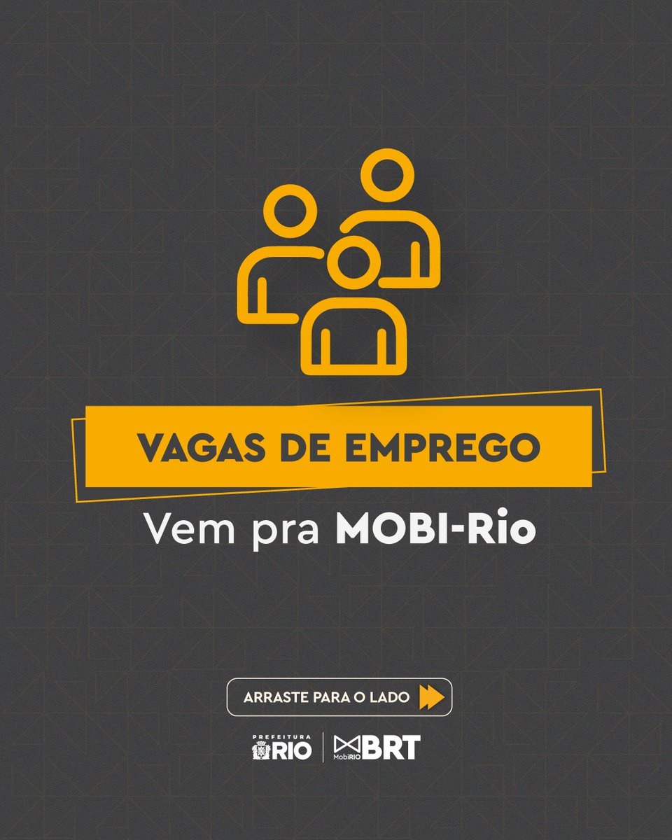 BRTMobiRio's tweet image. Se liga aí!

Tem novas oportunidades aqui na #Mobi.

Informações do edital e todo o processo seletivo são pelo site: novo.mobi-rio.rio.br/processoseleti…