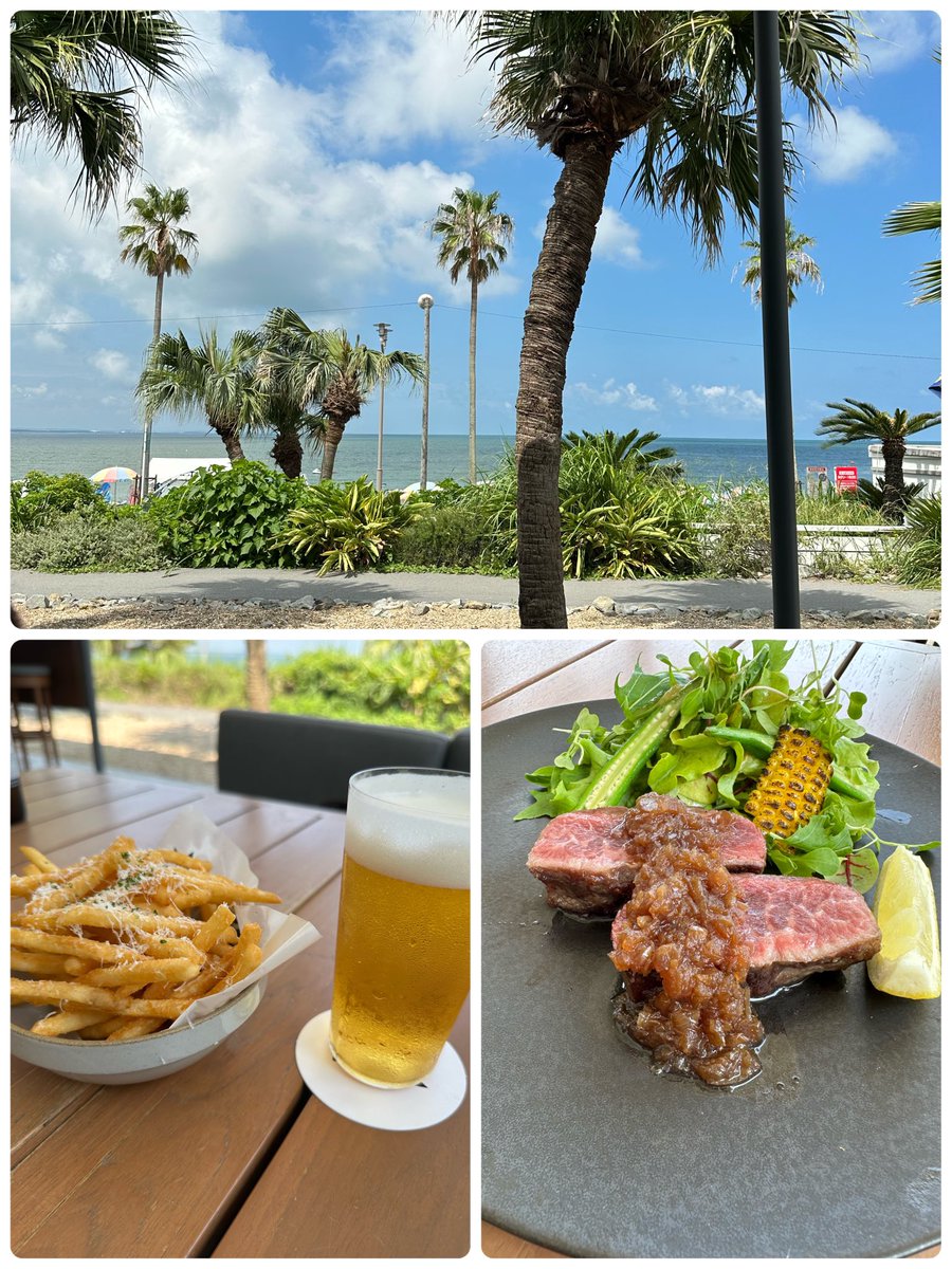 昨日は夏休みになってはじめて夏休みらしいこと満喫😊青島サイコー❣️#青島