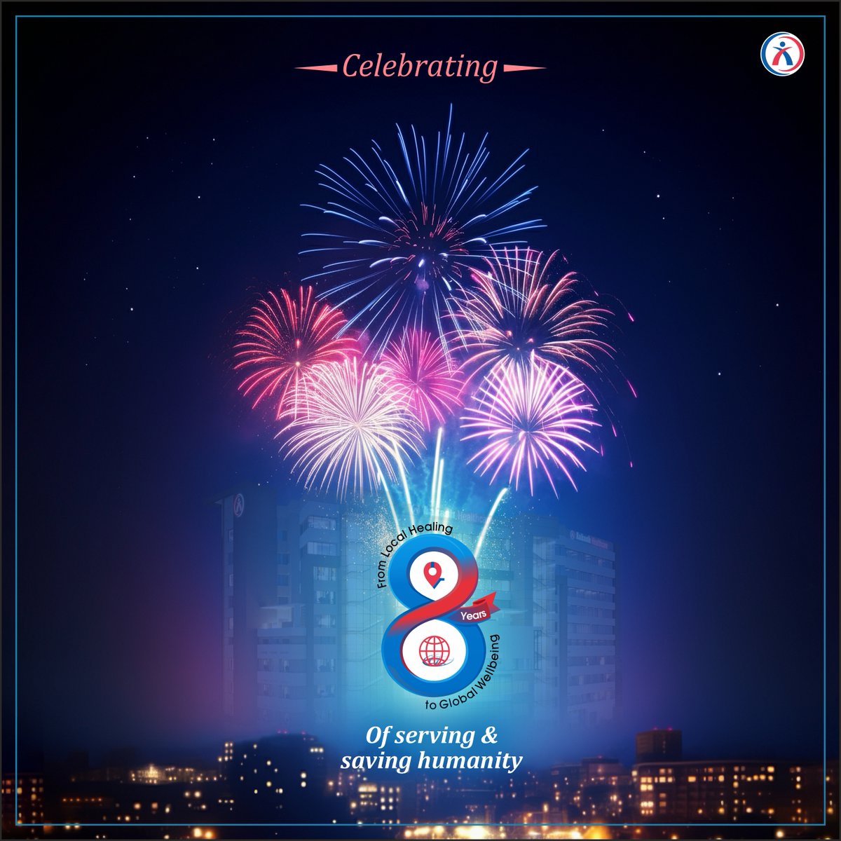 ✨ 𝐂𝐞𝐥𝐞𝐛𝐫𝐚𝐭𝐢𝐧𝐠 𝟖 𝐲𝐞𝐚𝐫𝐬 𝐨𝐟 𝐬𝐮𝐜𝐜𝐞𝐬𝐬, service, and selfless care! ✨

#8yearsofsuccess #aakashhealthcare #healthcareexcellence #patientfirst