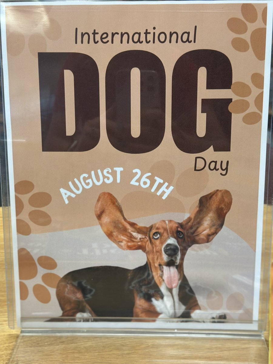DuelloLibrary's tweet image. Happy International Dog Day!!!! We are ready for our readers!!! @Duello_AP @DUE_Principal