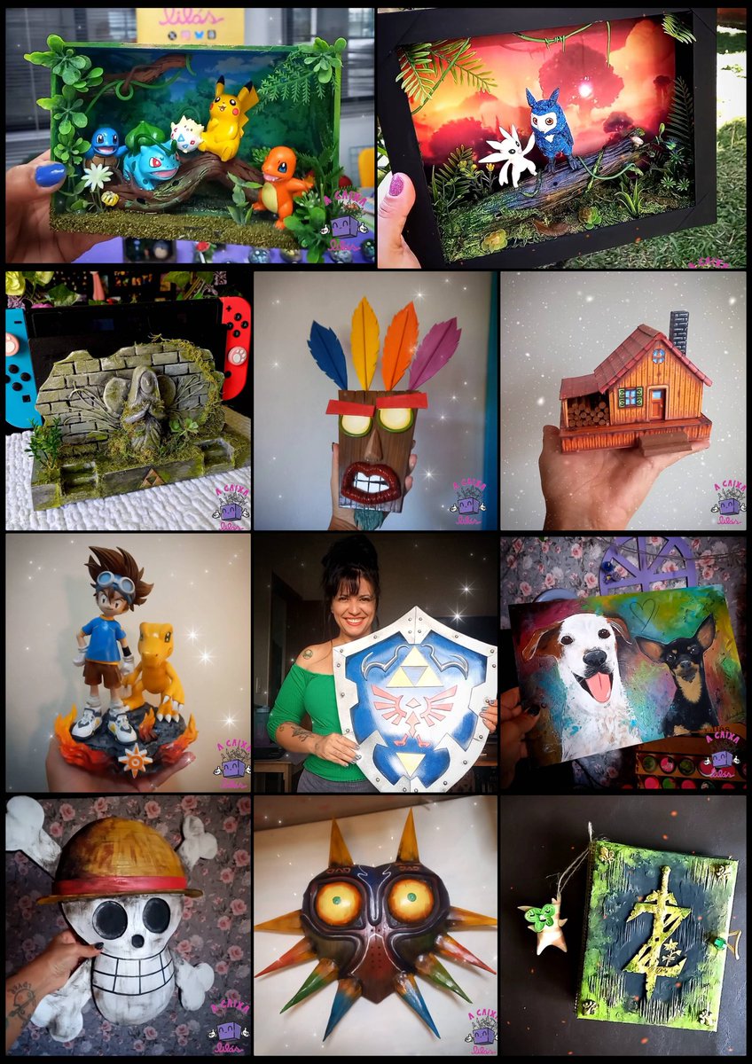 ACaixaLilas's tweet image. Desde 2020 eu trabalho exclusivamente com artesanato. Até hoje eu paro pra pensar como consegui, já que não é nem um pouco fácil. Houveram muitas barreiras e ainda há mas até onde eu conseguir, continuarei levando minha arte. Você que já encomendou algo comigo, muito obrigada 🥰
