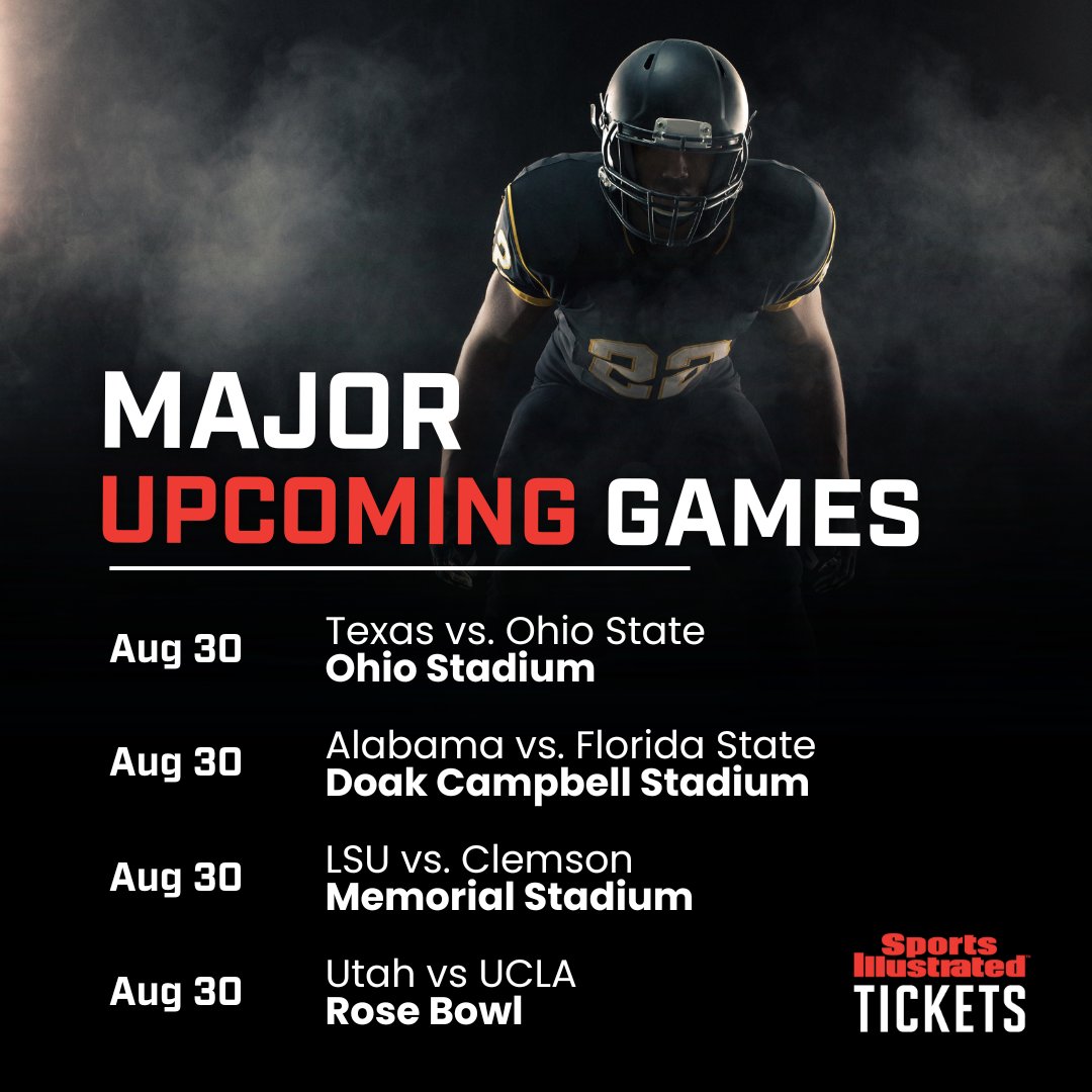 Game of the year? It might be Week 1.

Texas vs. Ohio State. Two powerhouse programs. One massive showdown to kick off the season.

#TexasFootball #OhioStateFootball #CFB2025