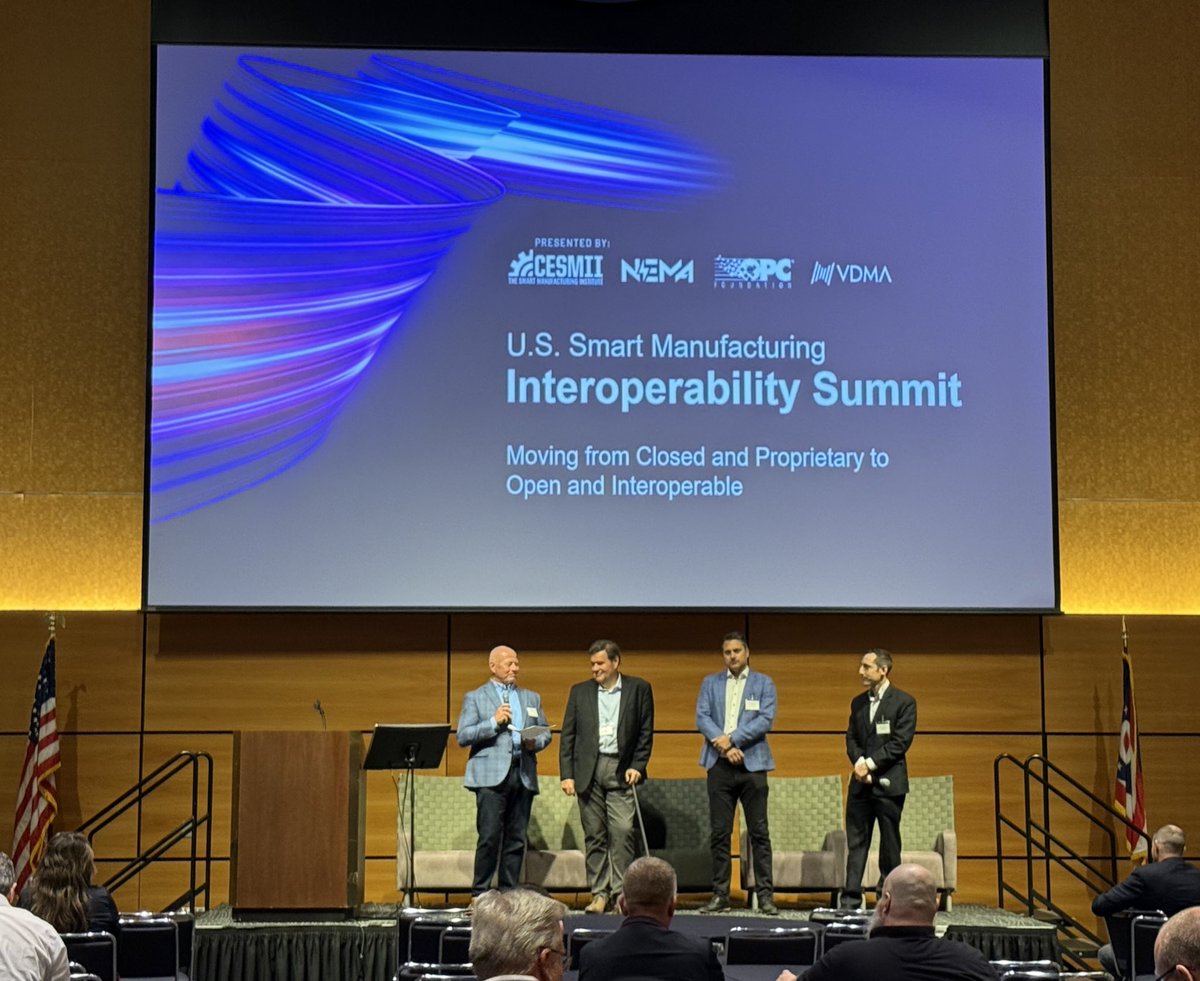 Looking forward to the forthcoming insights at @CESMII_S’s #USManufacturingInteroperabilitysummit