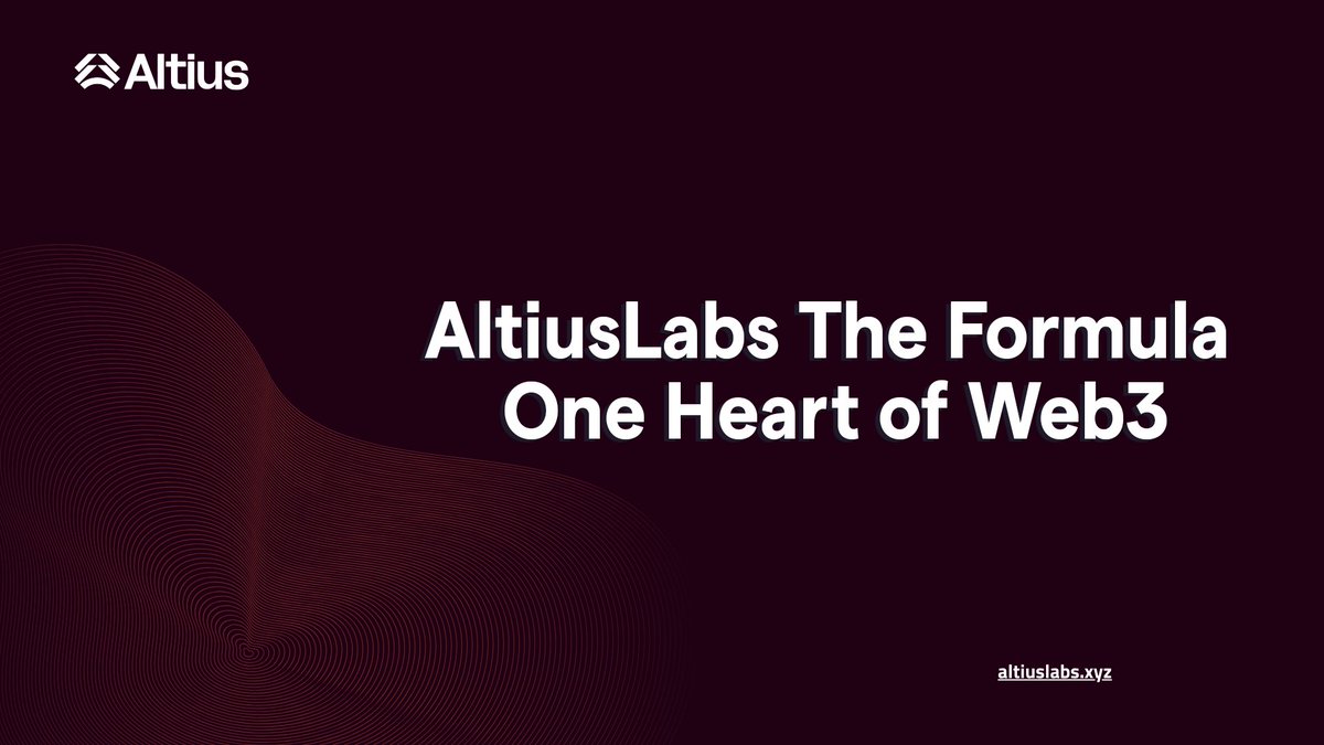 Raffaxeal's tweet image. 1/7: @AltiusLabs speeds ahead of zk-rollups as the best blockchain engine!๐#AltiusLabs #Web3 #BlockchainIntegration