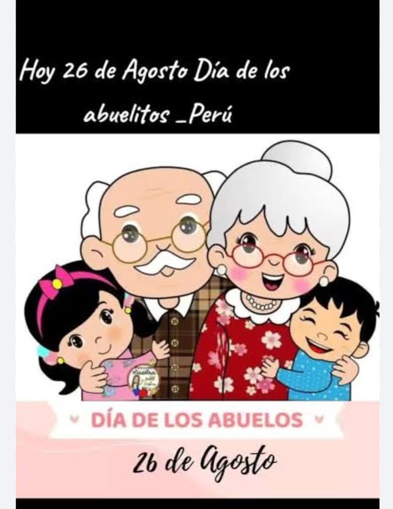 Feliz dia a todos los abuelitos. A cuidarlos y engreirlos.