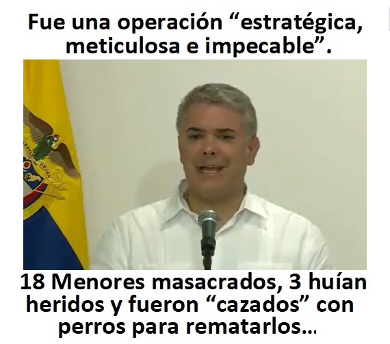 julio Mario Ospina (@juliomario55555) on Twitter photo El criminal <a href="/IvanDuque/">Iván Duque 🇨🇴</a> orgulloso porque se reunió con el genocida <a href="/netanyahu/">Benjamin Netanyahu - בנימין נתניהו</a>, quien lleva más de 70 mil niños asesinados... El criminal <a href="/IvanDuque/">Iván Duque 🇨🇴</a> orgulloso porque se reunió con el genocida <a href="/netanyahu/">Benjamin Netanyahu - בנימין נתניהו</a>, quien lleva más de 70 mil niños asesinados...