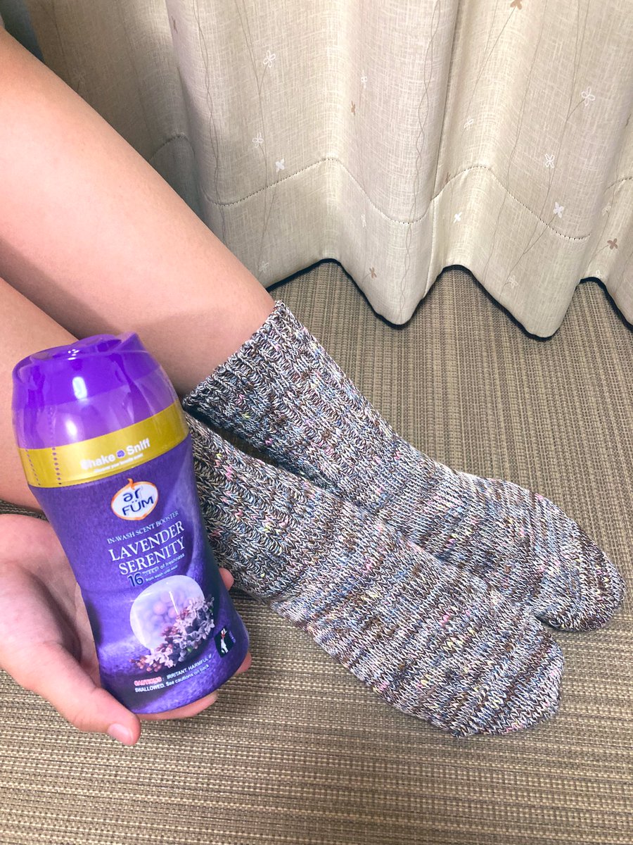 marie10100826's tweet photo. アフューム様 @ar_fum
靴下工場SOUKI様 @souki_socks
コラボCPで洗濯用香りビーズ&いろんな色の綿糸を組み合わせて編んだ、一期一会の靴下をいただきました🧦🧺🫧
夏をオシャレに気持ち良く過ごせました。
#アヒューム
#SOUKI
#マリドラクエウォーカーの当選報告 https://t.co/Qc8GfuKNfL
