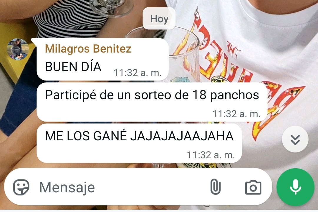 Una amiga nos acaba de dar la mejor noticia del día hoy se cena PANCHITOS