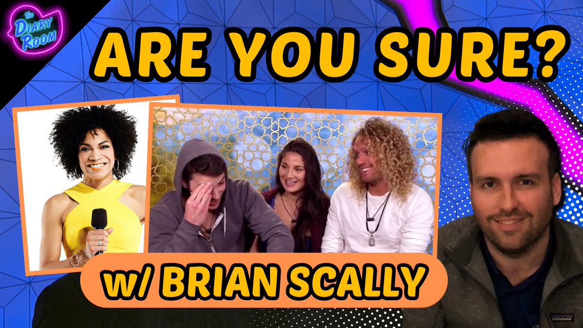 The Diary Room 🏆 (@diaryroompcast) on Twitter photo Hello Hello!! This week, <a href="/Brian_Scally/">Brian Scally</a> is back for another six spins. Another Diary Room first takes place and as usual, ya shouldn't miss it! #bb27
youtu.be/jfTShXu3vkY?si… Hello Hello!! This week, <a href="/Brian_Scally/">Brian Scally</a> is back for another six spins. Another Diary Room first takes place and as usual, ya shouldn't miss it! #bb27
youtu.be/jfTShXu3vkY?si…