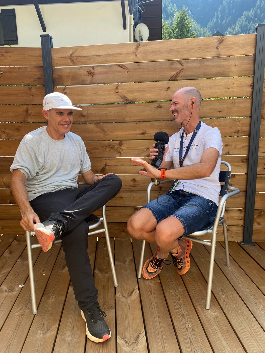 ElLabDeJuan's tweet image. #UTMB2025 |
Desde #Chamonix, entrevista al CEO de Nnormal.
Spotify:
open.spotify.com/episode/7KuaMG…
Disponible en todas las plataformas de #podcast 
#trailrunning