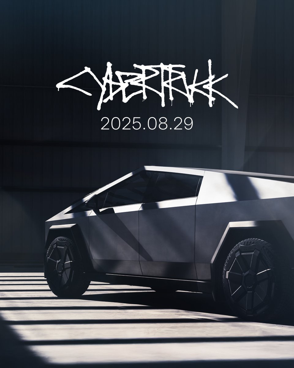 TeslaGigaChad's tweet photo. Cybertruck launching in South Korea ⚡️💪 https://t.co/nf1i9qJorO