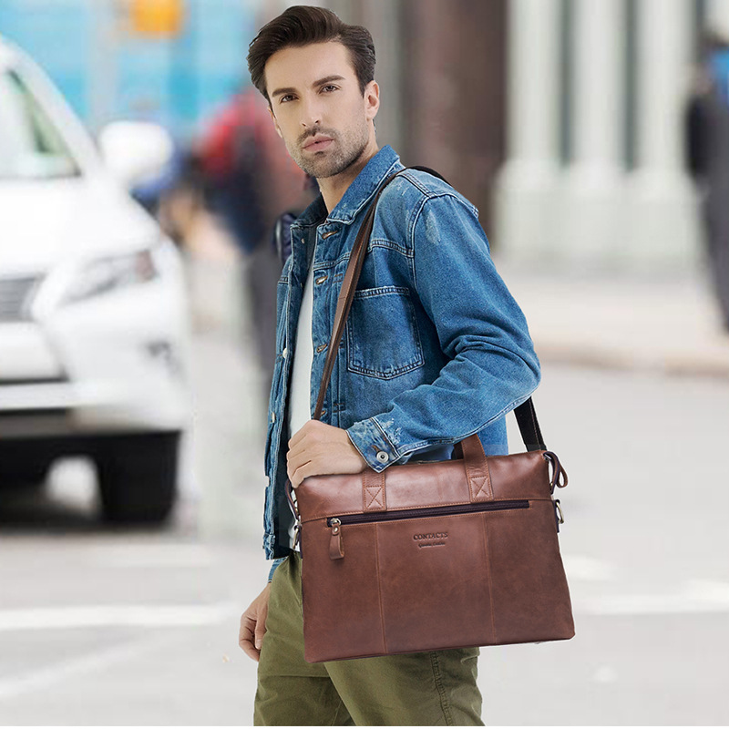 UnicunShop's tweet image. Ditch the dad-bag &amp;amp; upgrade your look! 😎 This Leather Messenger Business Briefcase is sleek, spacious, &amp;amp; ready to hold all your essentials.  unicun.com/product/leathe… #mensbusiness #leatherbriefcase #workstyle