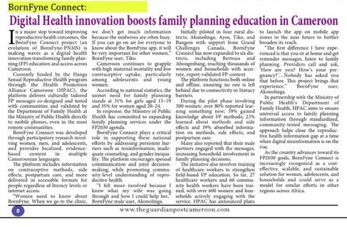 Absolutely honored to have BornFyne Connect featured in the  <a href="/guardian_post/">The Guardian Post Daily</a>! 🗞️🔥

It's an incredible feeling to see our work being recognized and shared to a wider audience. 

 #MediaFeature #Gratitude #Recognition