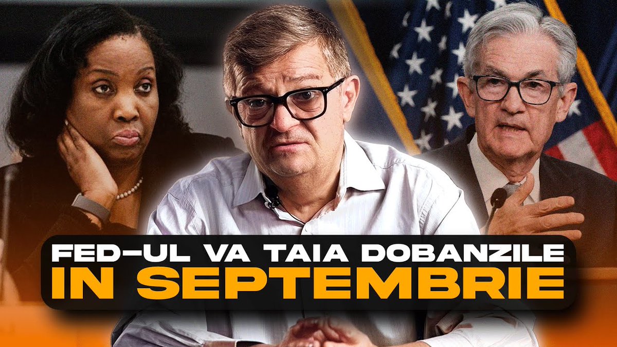 Powell confirmă tăierile de dobânzi la Jackson Hole, dar Trump atacă independența Fed. Bursele au explodat vineri apoi au corectat brutal. 

Analizez totul în noul episod Feed Your Greed, plus predicția mea despre următoarea mișcare a guvernului Trump pe piețe.